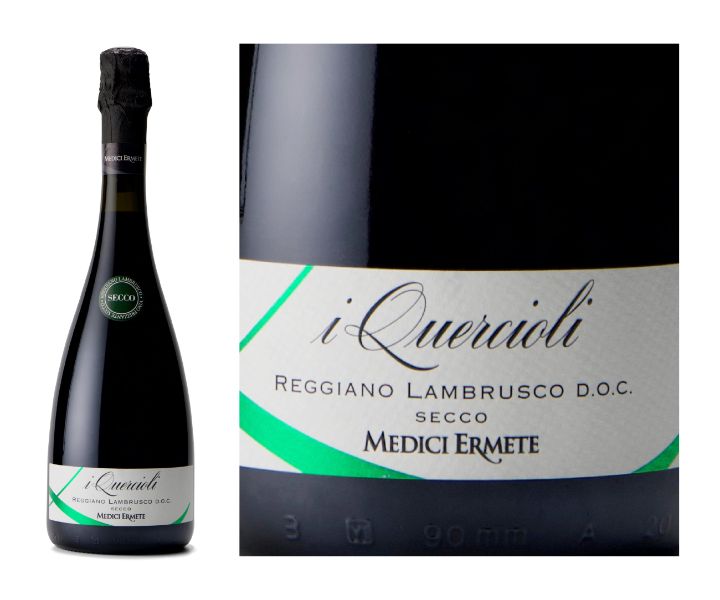 クエルチオーリ・レッジアーノ・ランブルスコ・セッコ ／Quercioli Reggiano Lambrusco Secco