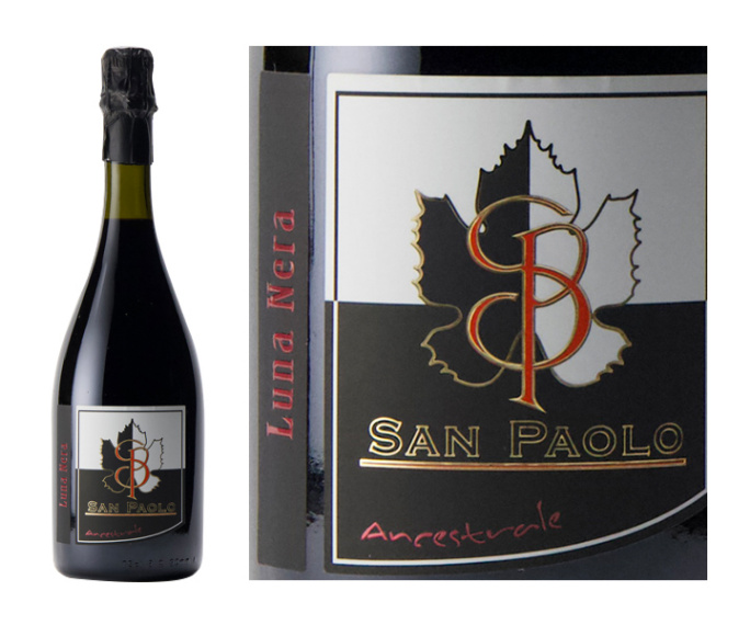 【アウトレット】ルナ・ネーラ・ランブルスコ・グラスパロッサ・ディ・カステルヴェトロ DOC ／ Luna Nera Lambrusco Grasparossa di Castelvetro DOC